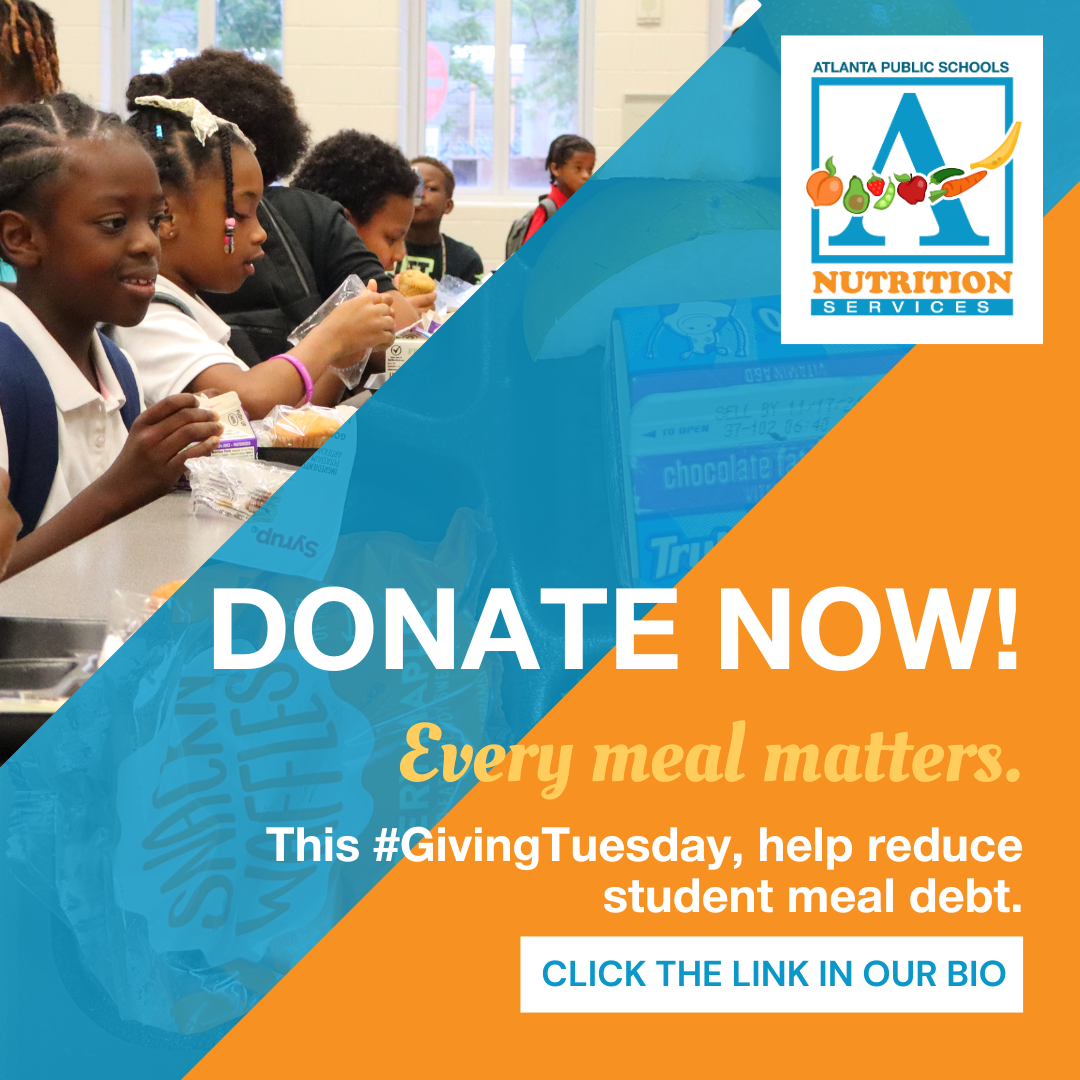 APS Nutrition Services Giving Tuesday donation campaign